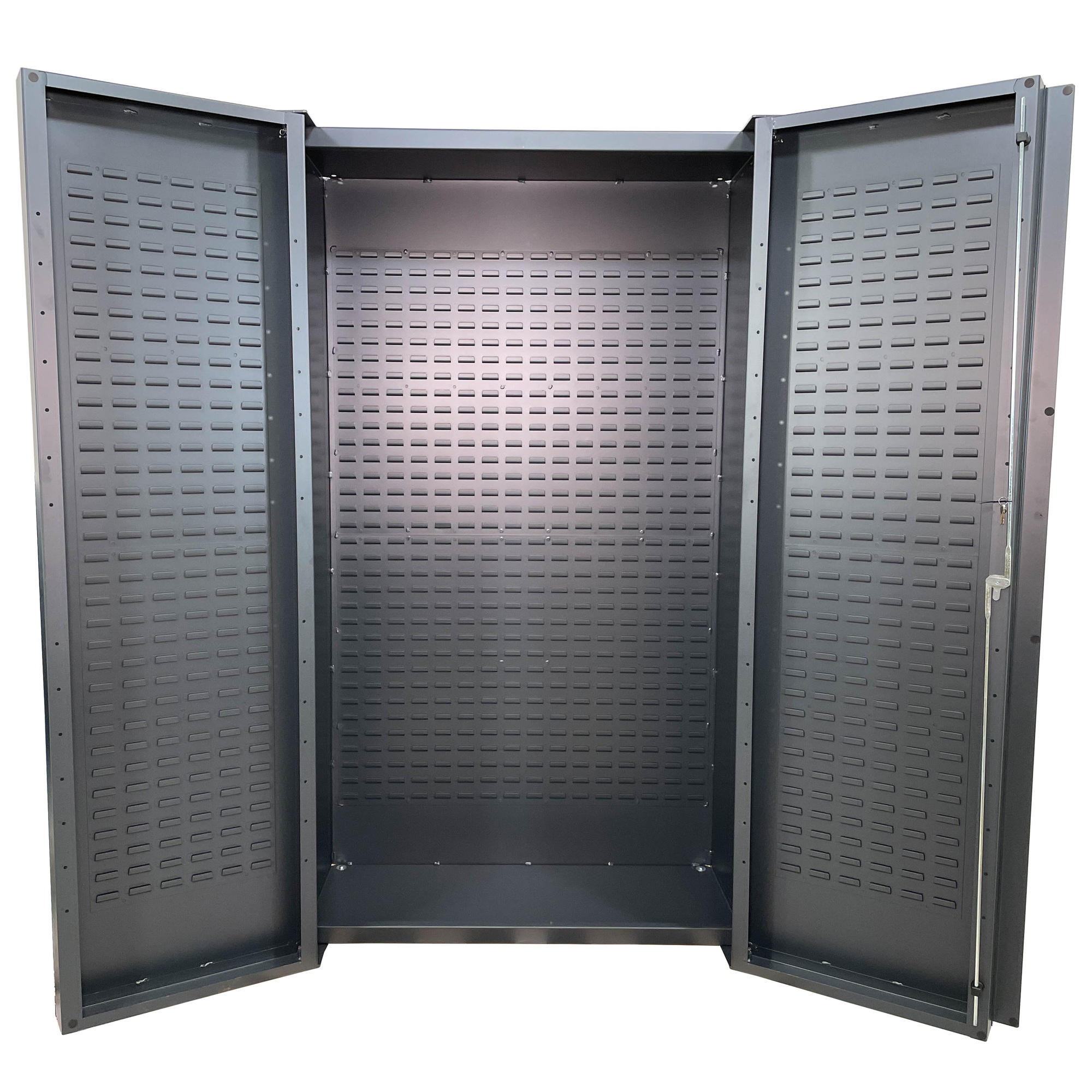 Valley Craft, Bin Shelf Cabinet, Deep Door, Height 84 in, Width 48 in, Model# F89096